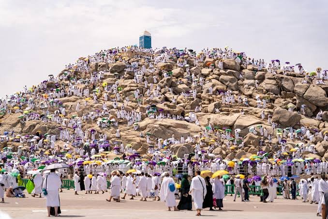 Arafah during Hajj pilgrimage